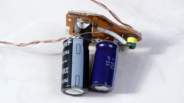 Capacitors and flasher 2